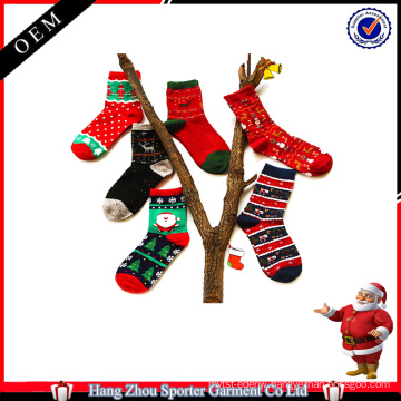 16FZCSS3 knitted ugly christmas sock